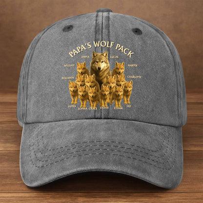 Papa's Wolf Pack With Wolves Design