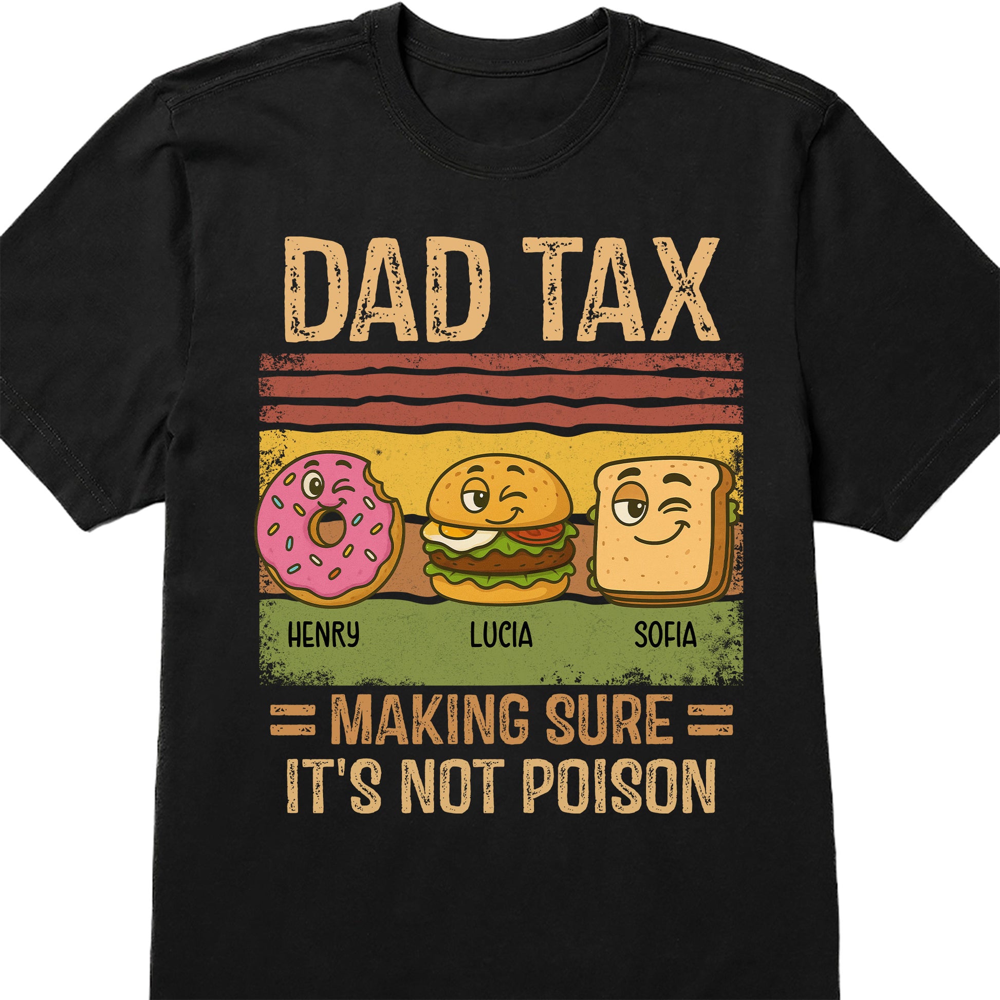 Dad Tax, Making Sure It's Not Poison, Donut, Burger, Bread