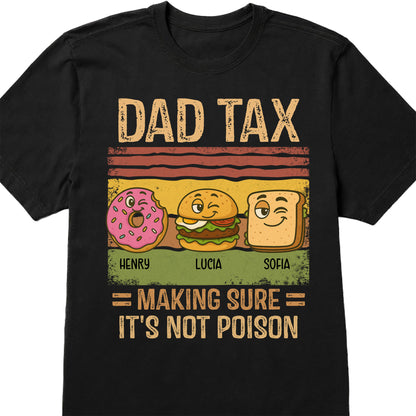 Dad Tax, Making Sure It's Not Poison, Donut, Burger, Bread
