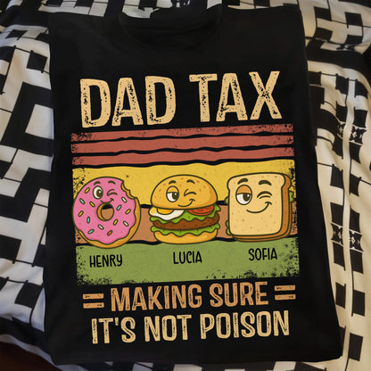 Dad Tax, Making Sure It's Not Poison, Donut, Burger, Bread