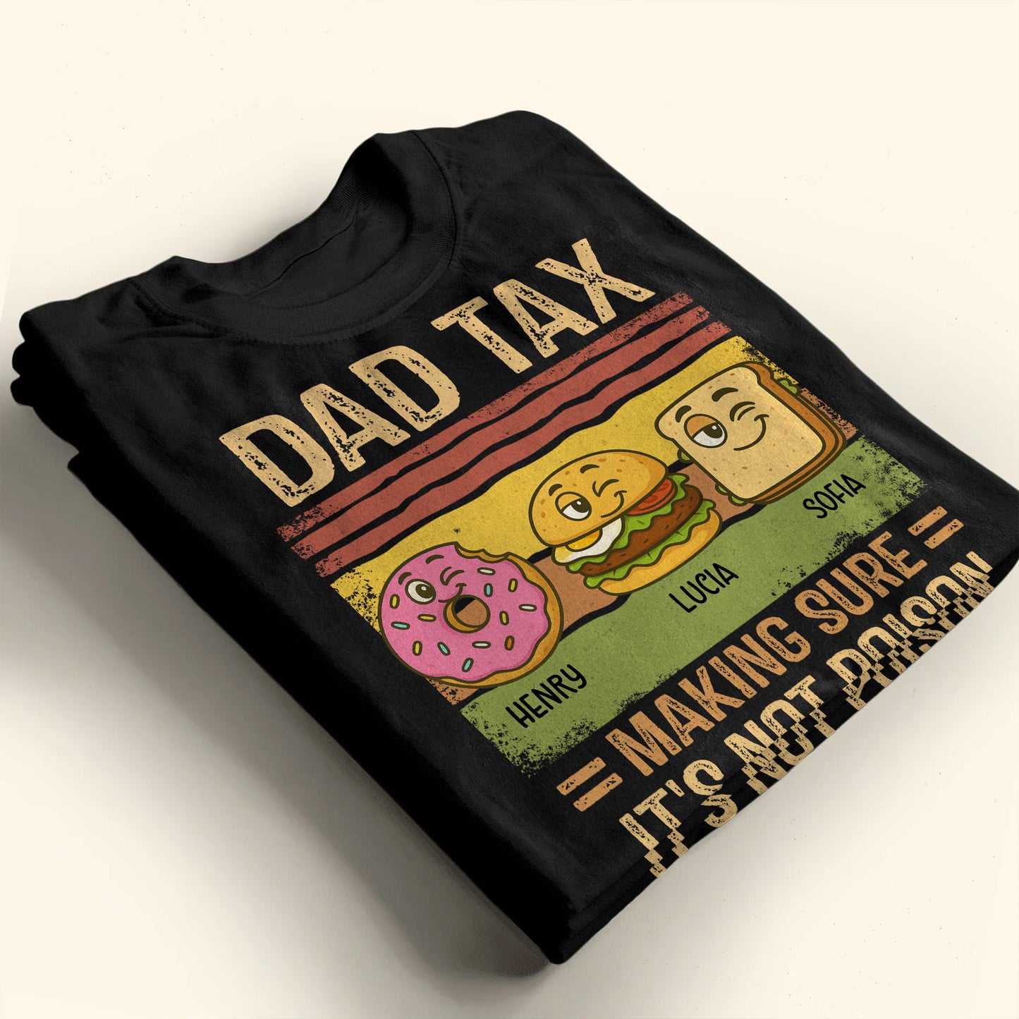 Dad Tax, Making Sure It's Not Poison, Donut, Burger, Bread