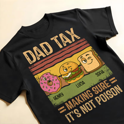 Dad Tax, Making Sure It's Not Poison, Donut, Burger, Bread