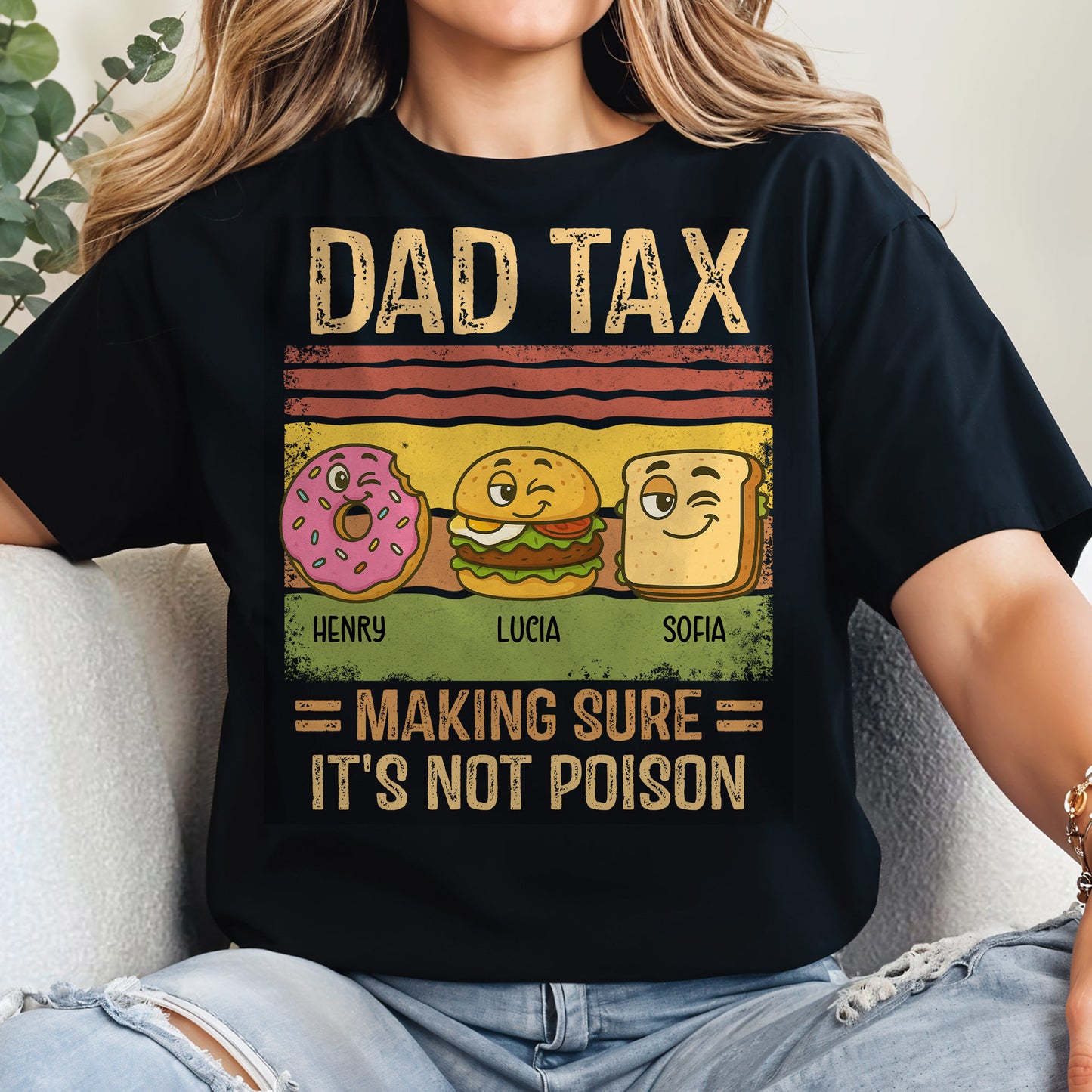 Dad Tax, Making Sure It's Not Poison, Donut, Burger, Bread