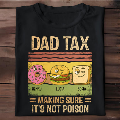 Dad Tax, Making Sure It's Not Poison, Donut, Burger, Bread