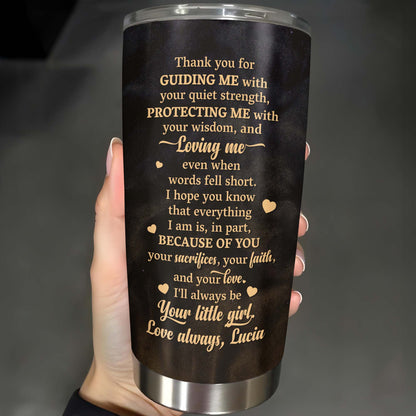 To My Dad, You've Been My First Hero, Greatest Teacher, Monogram