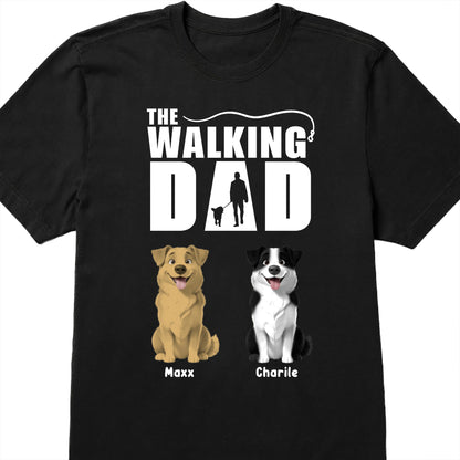 The Walking Dad, Man And Dogs Design