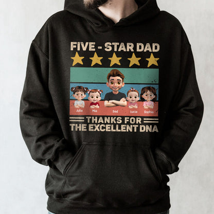 Five-Star Dad, Thanks For The Excellent DNA, Stars And Cartoon Characters
