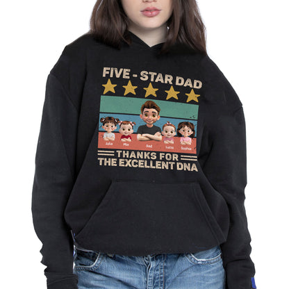 Five-Star Dad, Thanks For The Excellent DNA, Stars And Cartoon Characters