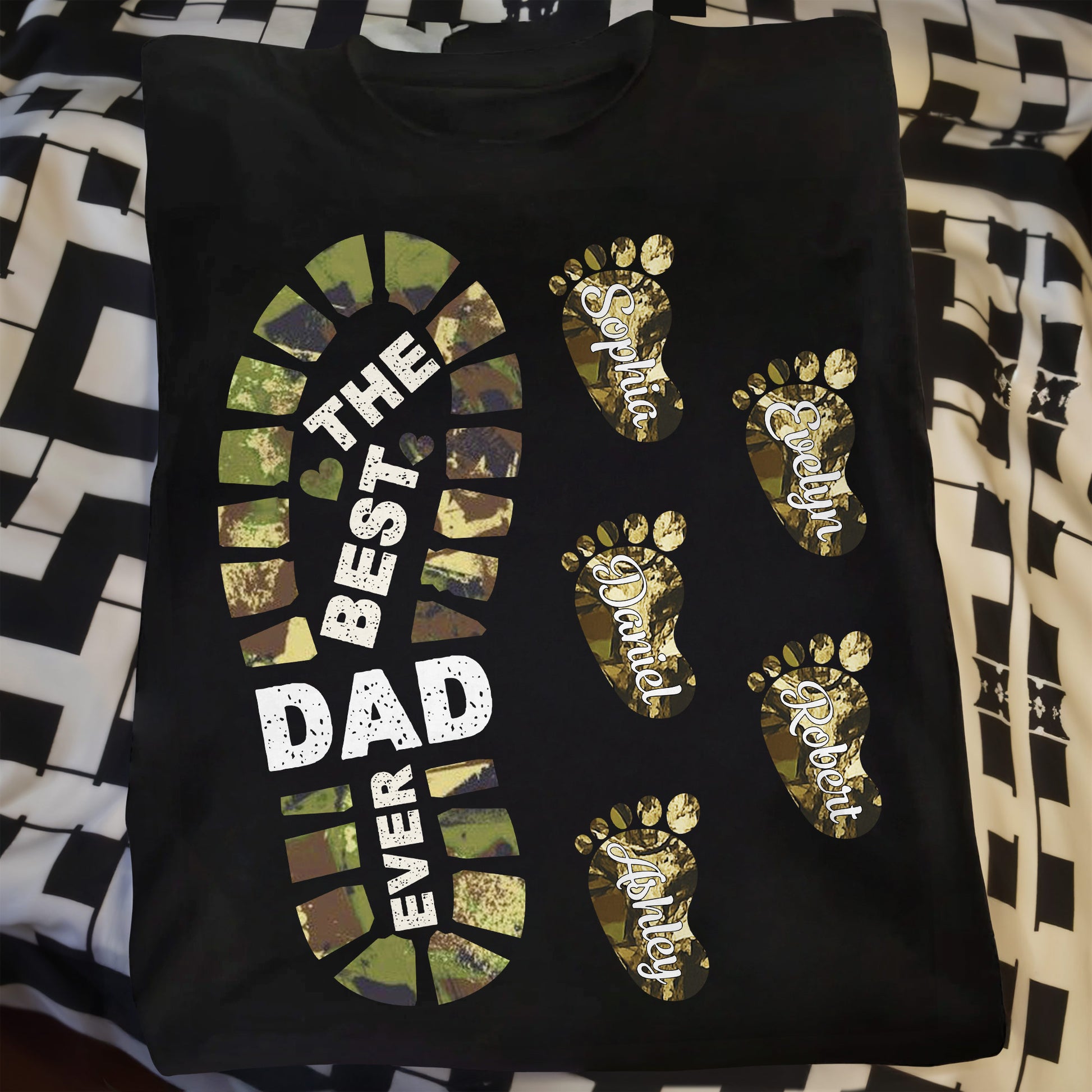 The Best Dad Ever, Footprints
