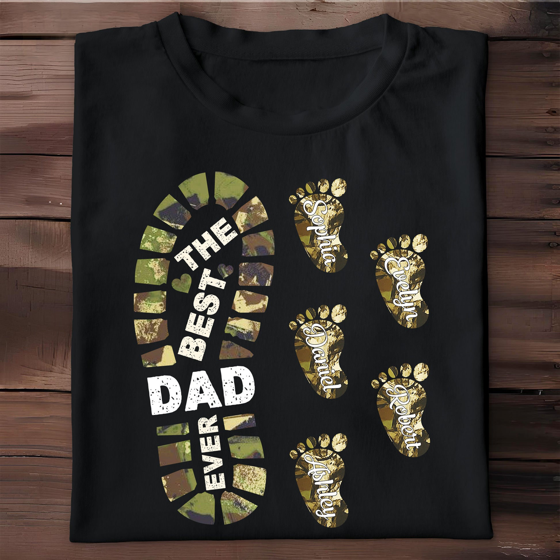The Best Dad Ever, Footprints