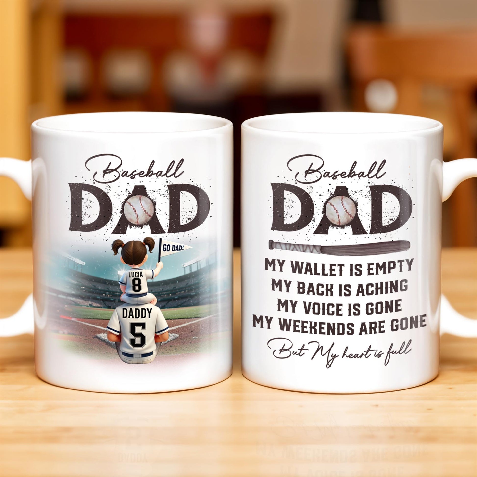 Baseball Dad, Heart Full Message