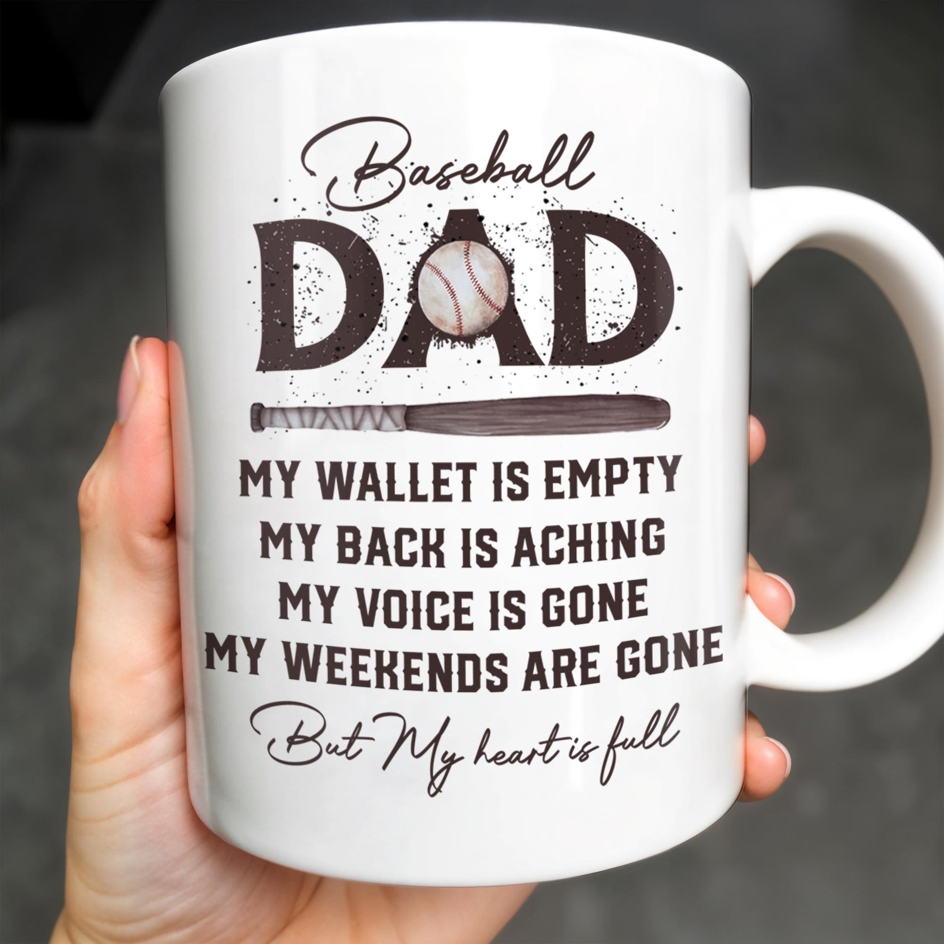 Baseball Dad, Heart Full Message