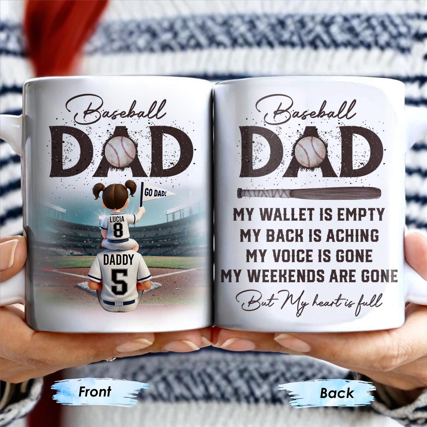 Baseball Dad, Heart Full Message