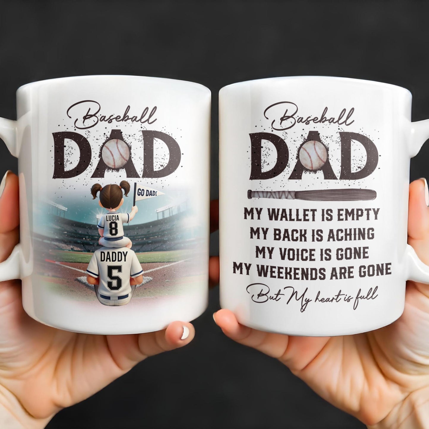 Baseball Dad, Heart Full Message