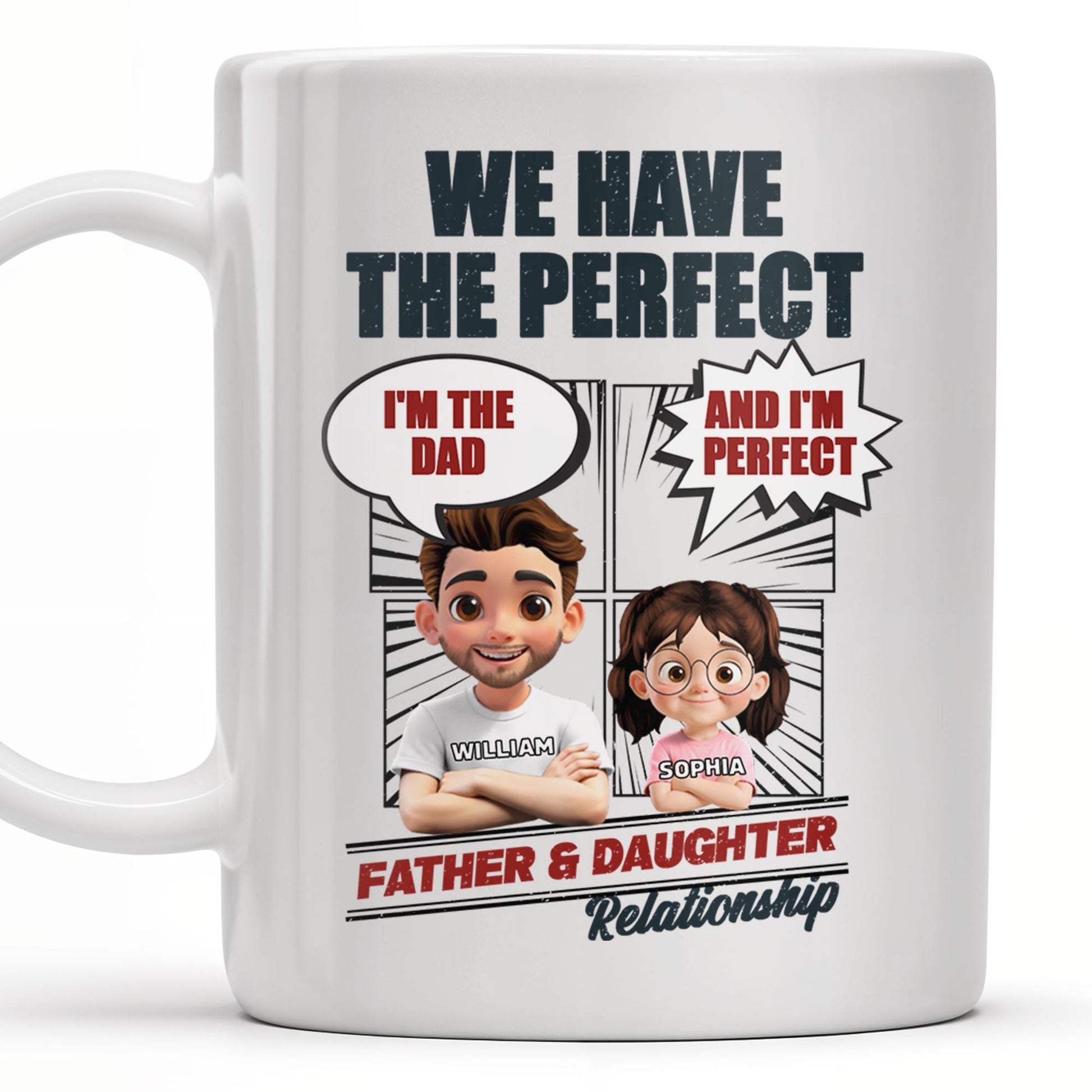 We Have The Perfect Father & Daughter Relationship, Cartoon Characters