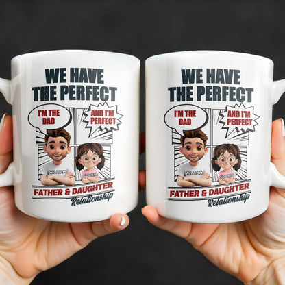 We Have The Perfect Father & Daughter Relationship, Cartoon Characters