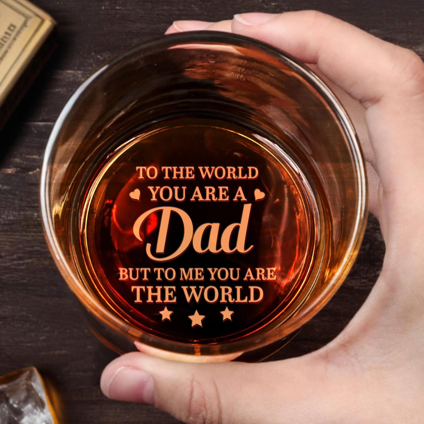 To The World You Are A Dad But To Me You Are The World, Stars