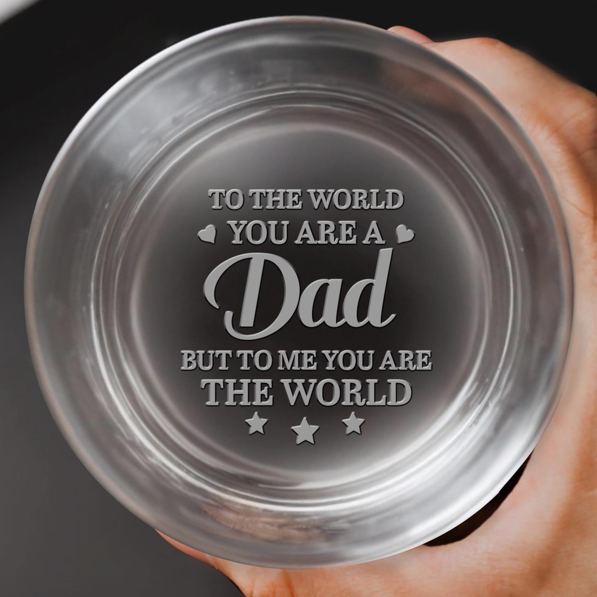 To The World You Are A Dad But To Me You Are The World, Stars