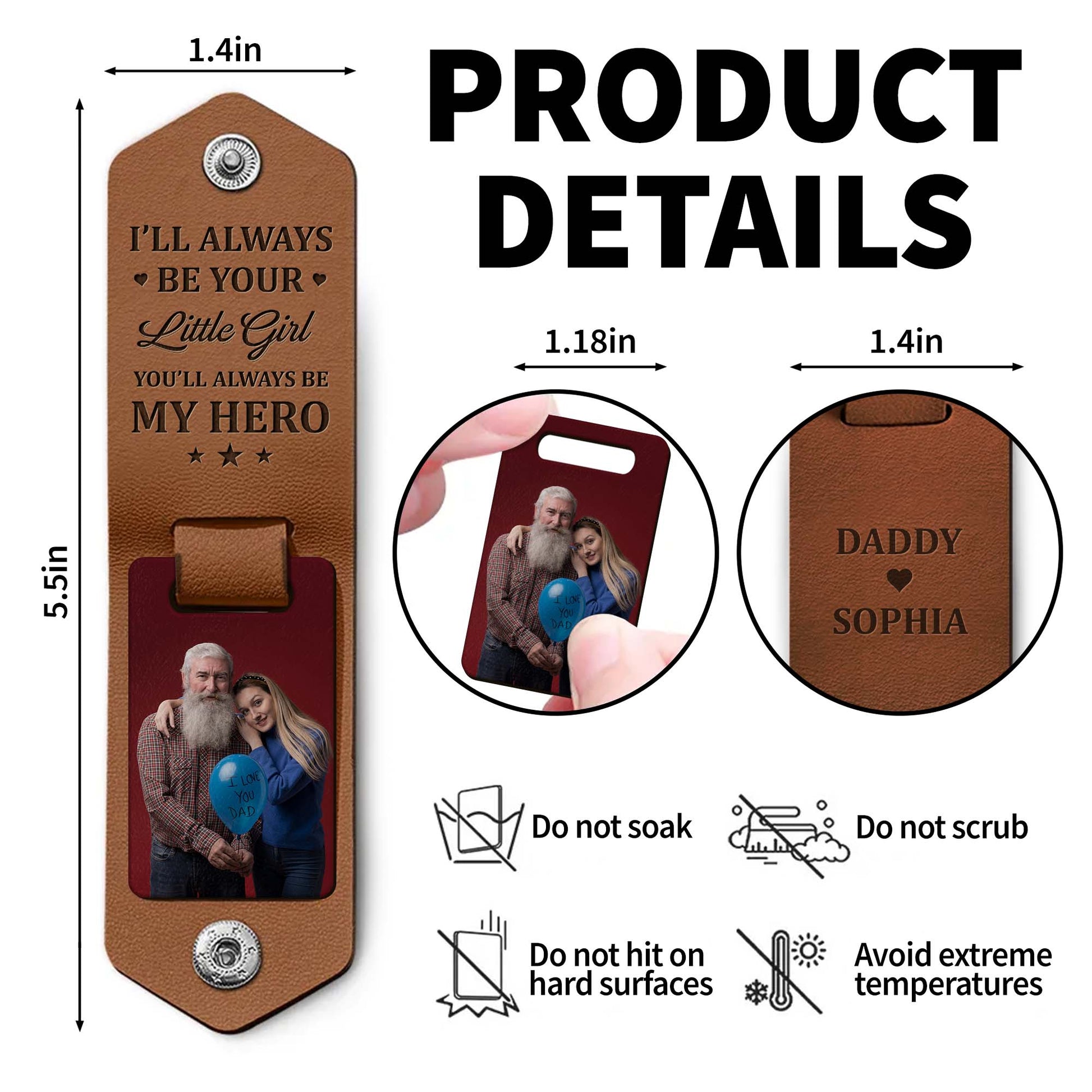 I'll Always 'Be Your' Little Girl, You'll Always Be My Hero, Leather and Stars