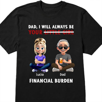Dad, I Will Always Be Your Little Girl, Cartoon Characters