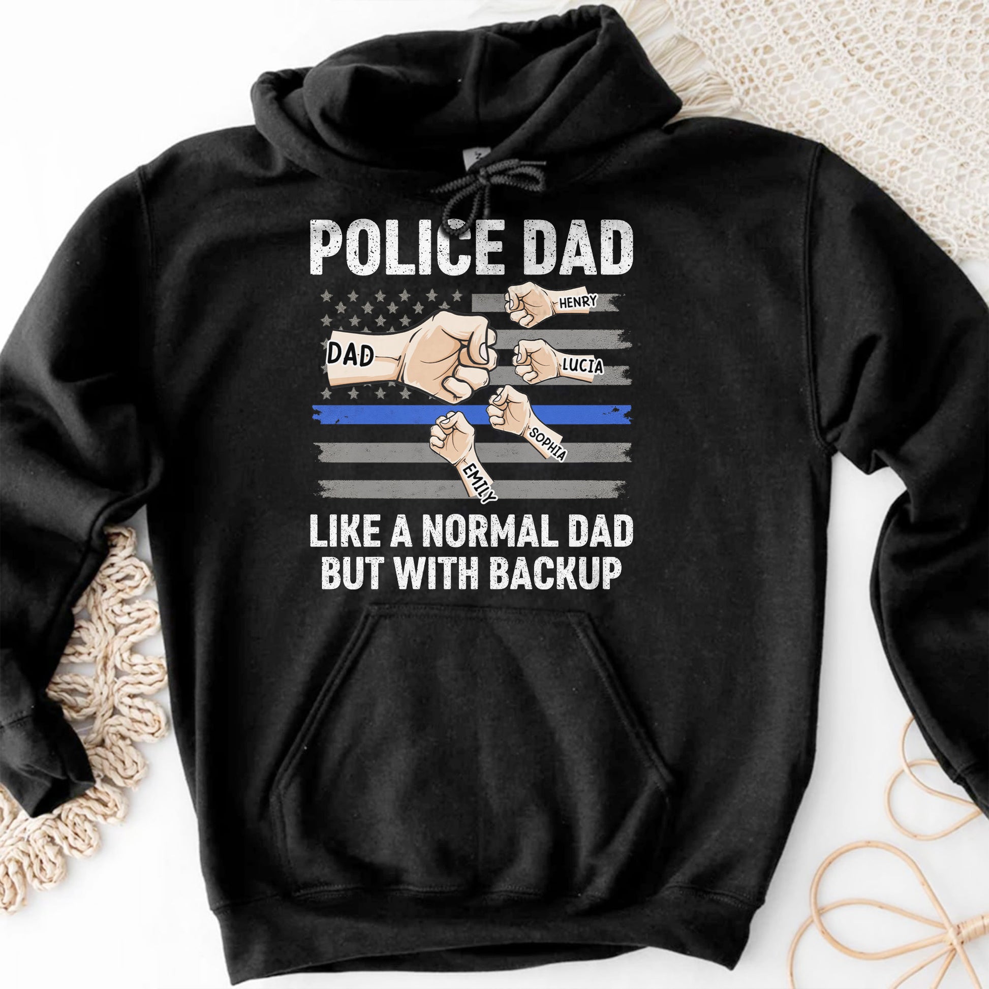 Police Dad Like A Normal Dad But With Backup