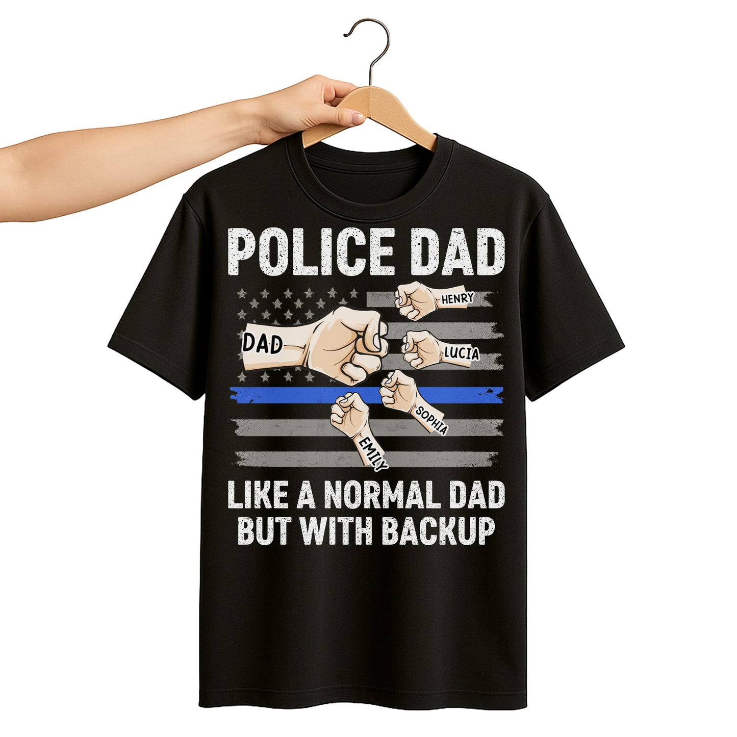 Police Dad Like A Normal Dad But With Backup