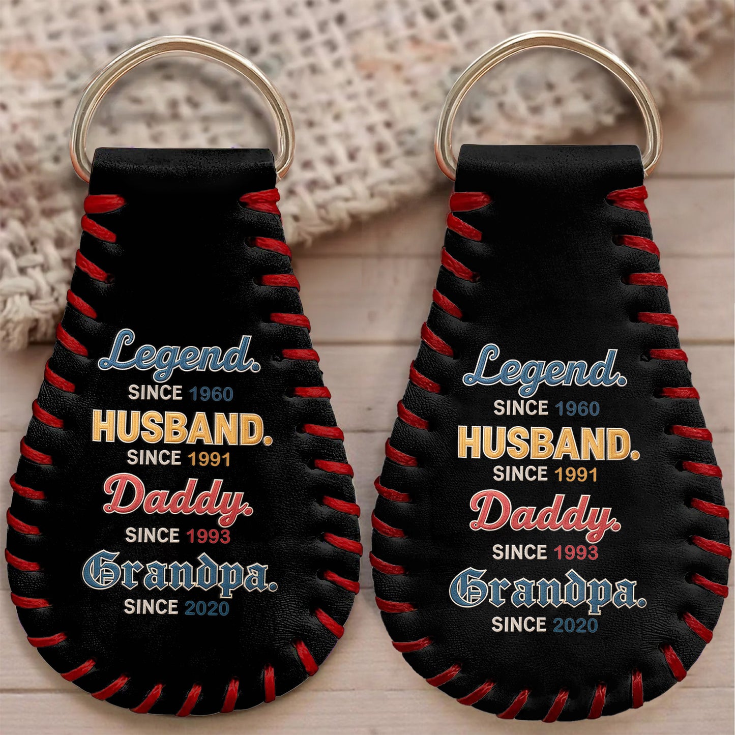Legend Since 1960, Husband Since 1991, Daddy Since 1993, Grandpa Since 2020, Baseball Design