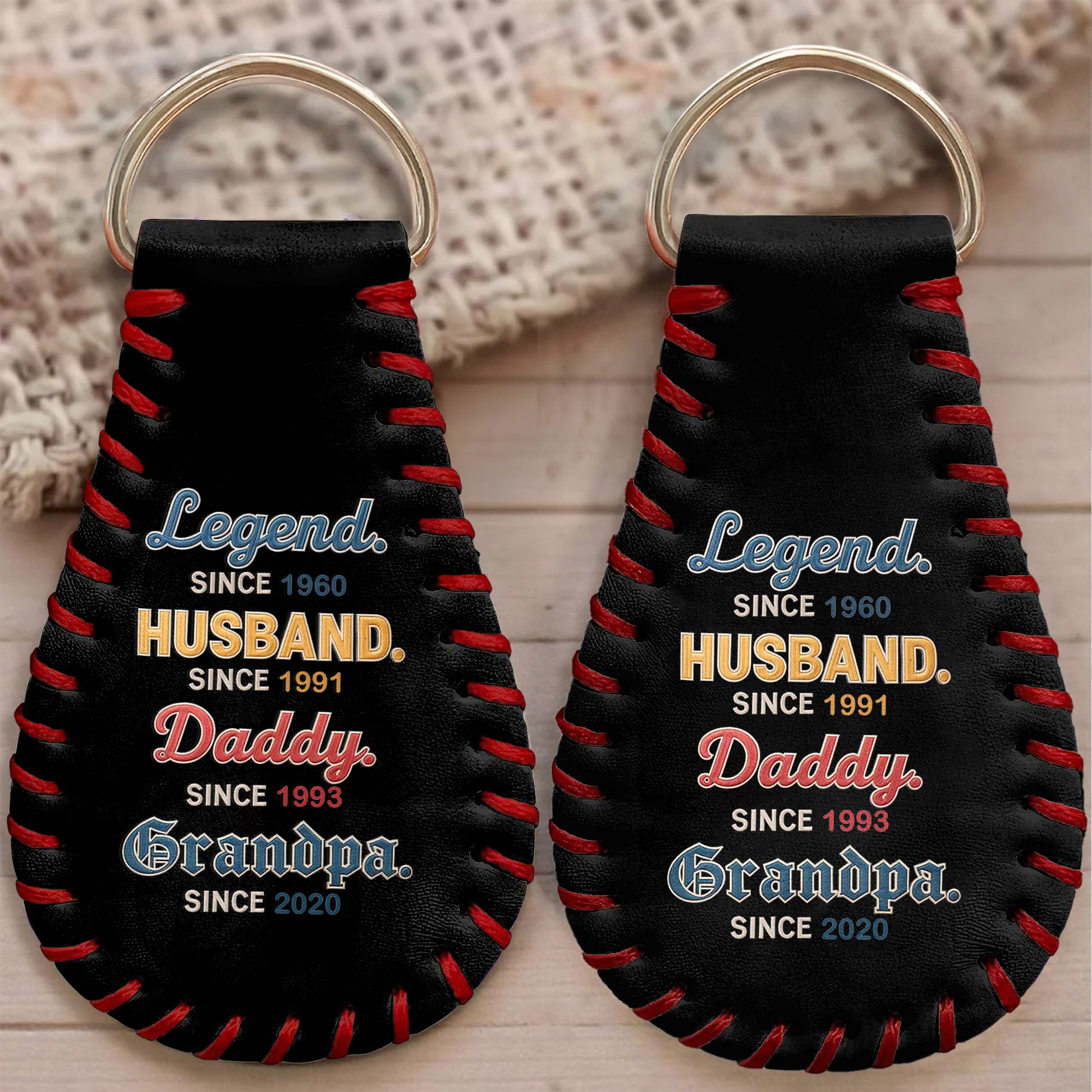 Legend Since 1960, Husband Since 1991, Daddy Since 1993, Grandpa Since 2020, Baseball Design