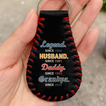 Legend Since 1960, Husband Since 1991, Daddy Since 1993, Grandpa Since 2020, Baseball Design