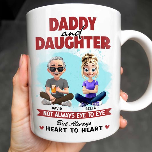 Daddy And Daughter, Not Always Eye To Eye But Always Heart To Heart