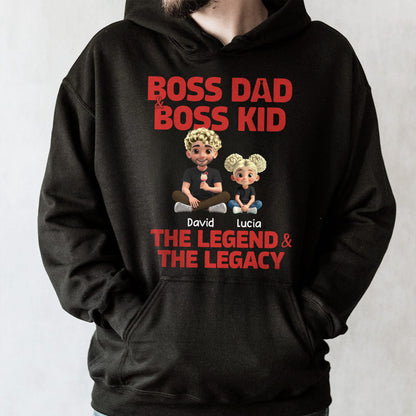 Boss Dad & Boss Kid, The Legend & The Legacy, Cartoon Characters of Dad and Kid