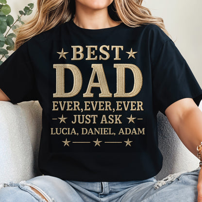 Best Dad Ever, Ever, Ever Just Ask, Stars