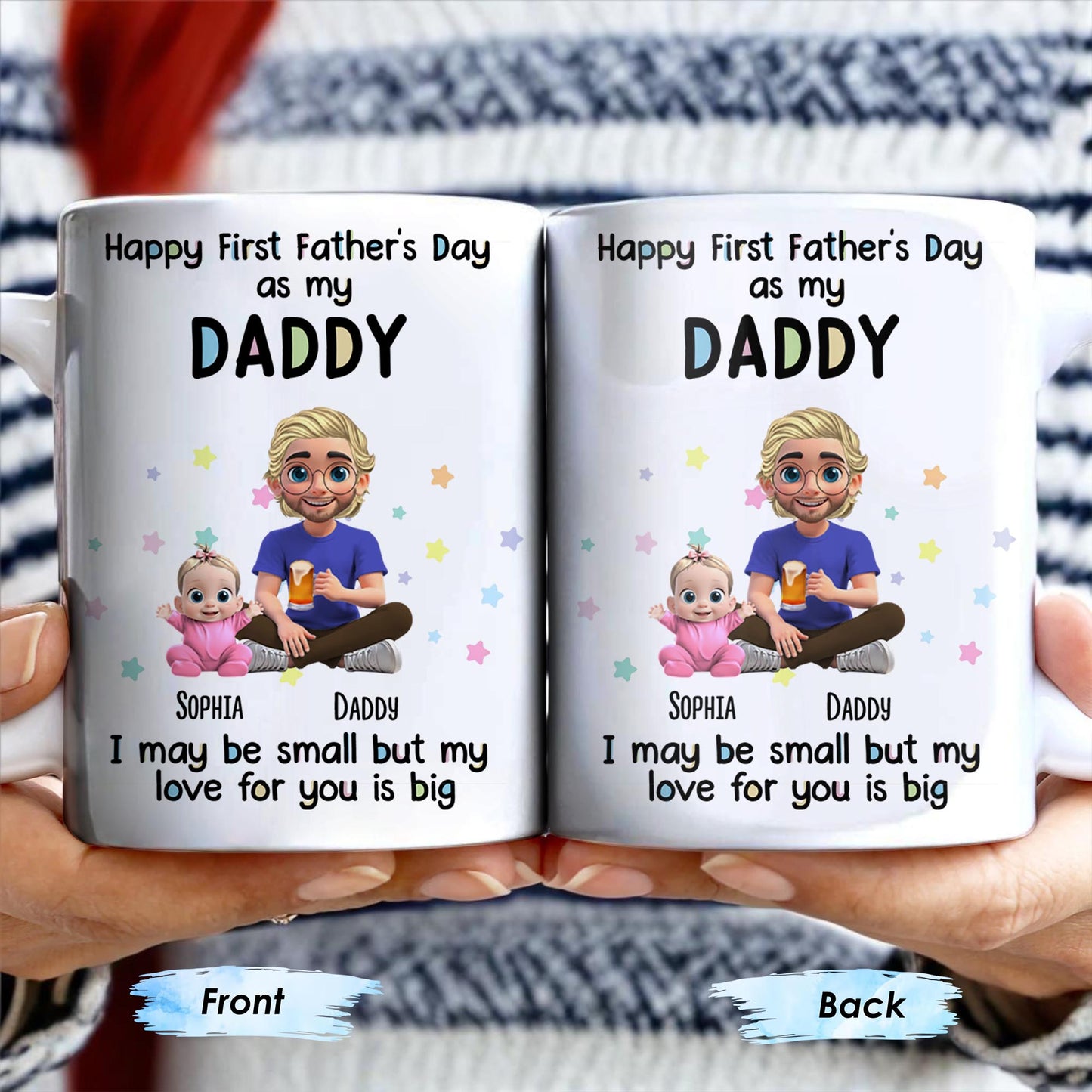 Happy First Father's Day as my DADDY, Love is Big