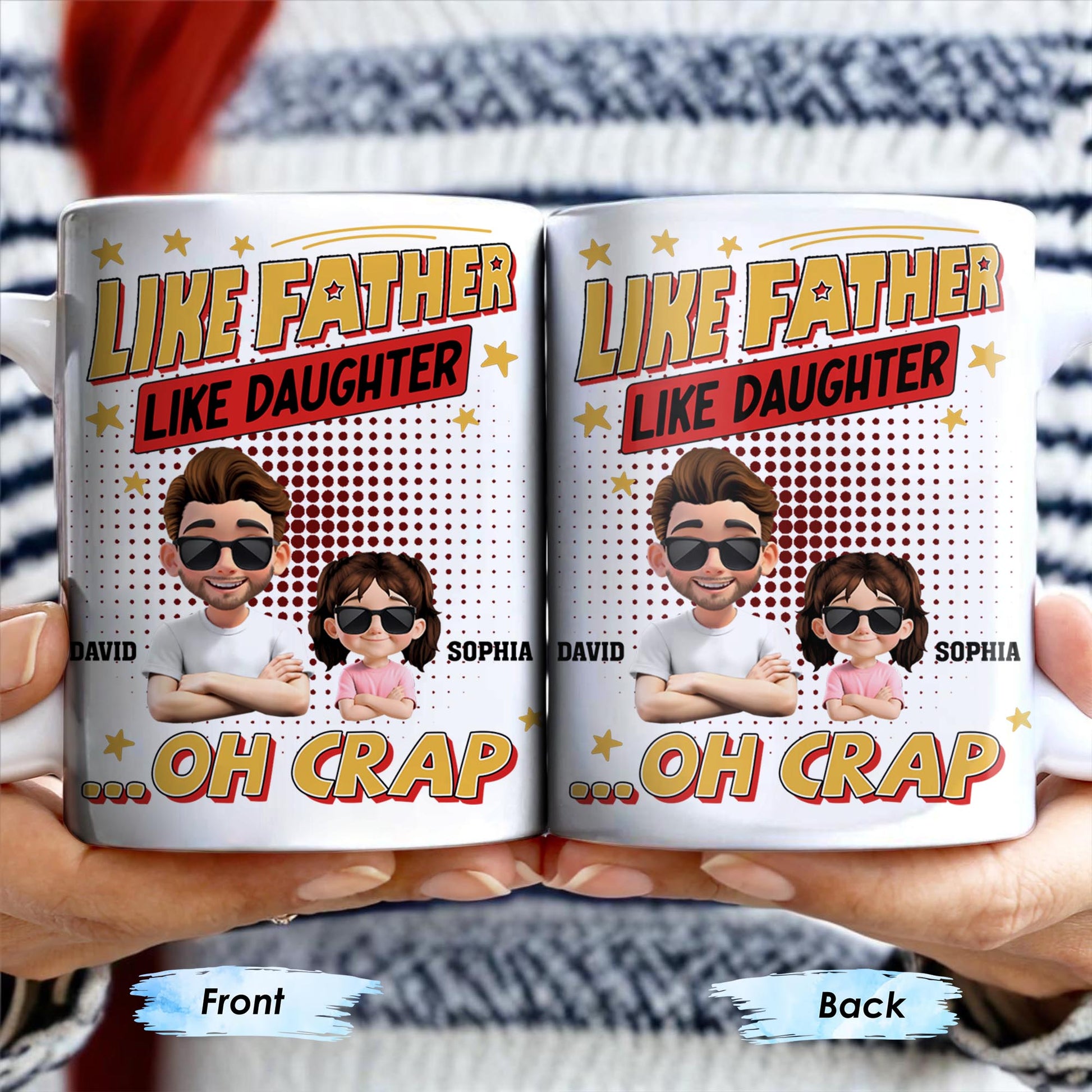 Like Father Like Daughter... Oh Crap, Cartoon Characters and Stars