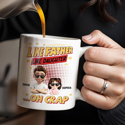 Like Father Like Daughter... Oh Crap, Cartoon Characters and Stars