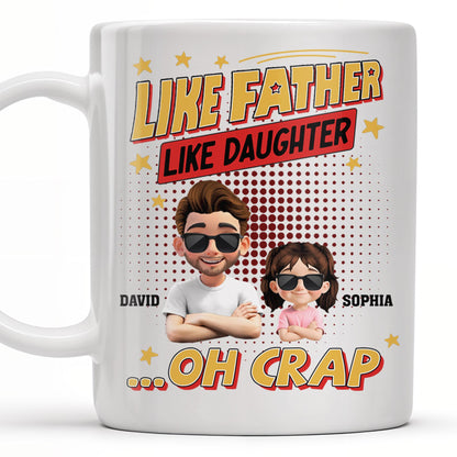 Like Father Like Daughter... Oh Crap, Cartoon Characters and Stars