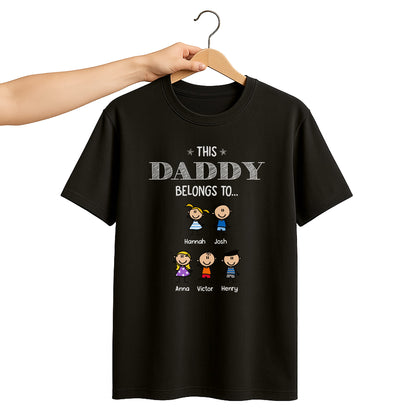 This Daddy Belongs To Custom Cartoon Figures