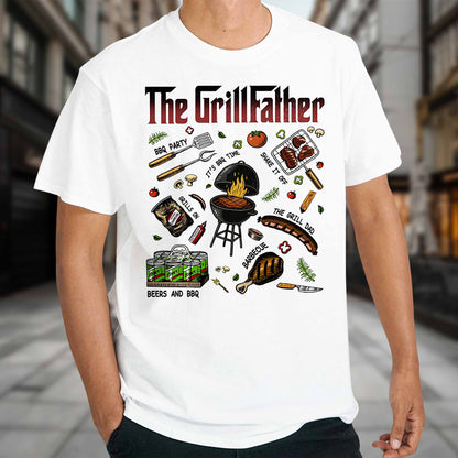 The Grillfather BBQ And Grilling Fun Design