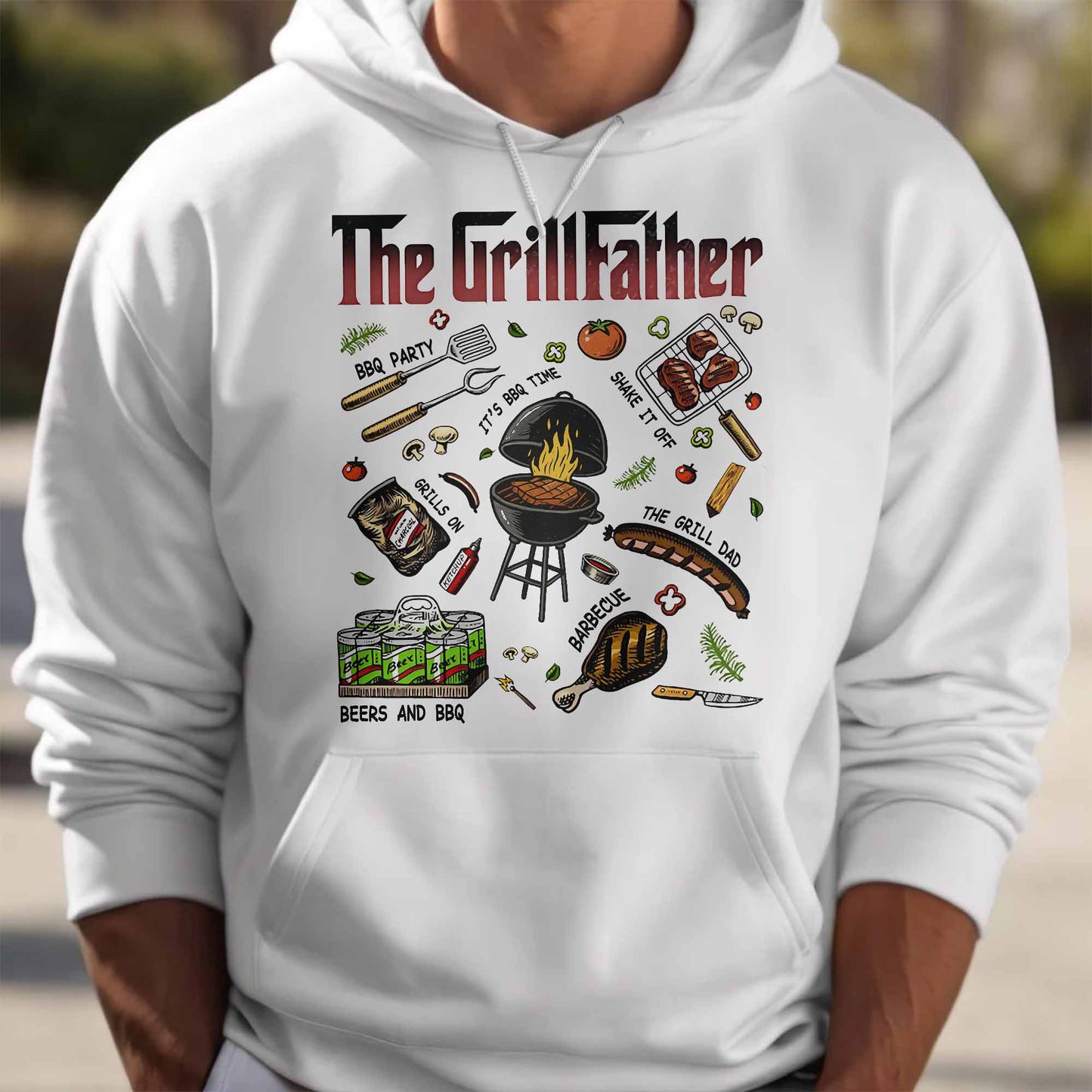 The Grillfather BBQ And Grilling Fun Design