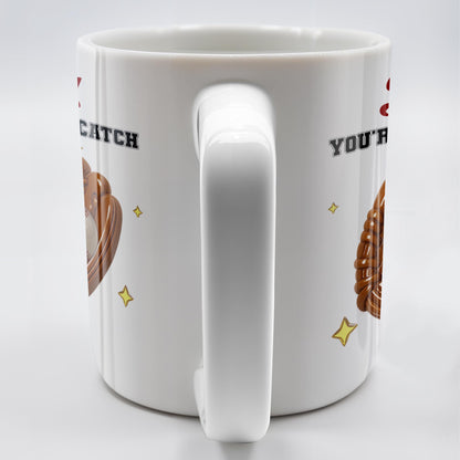 Daddy You're A Great Catch With Baseball And Glove