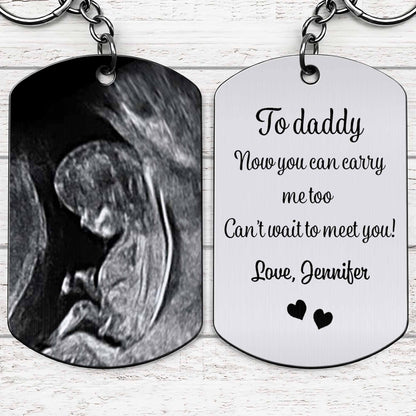 To Daddy Now You Can Carry Me Too, Ultrasound Image And Heart