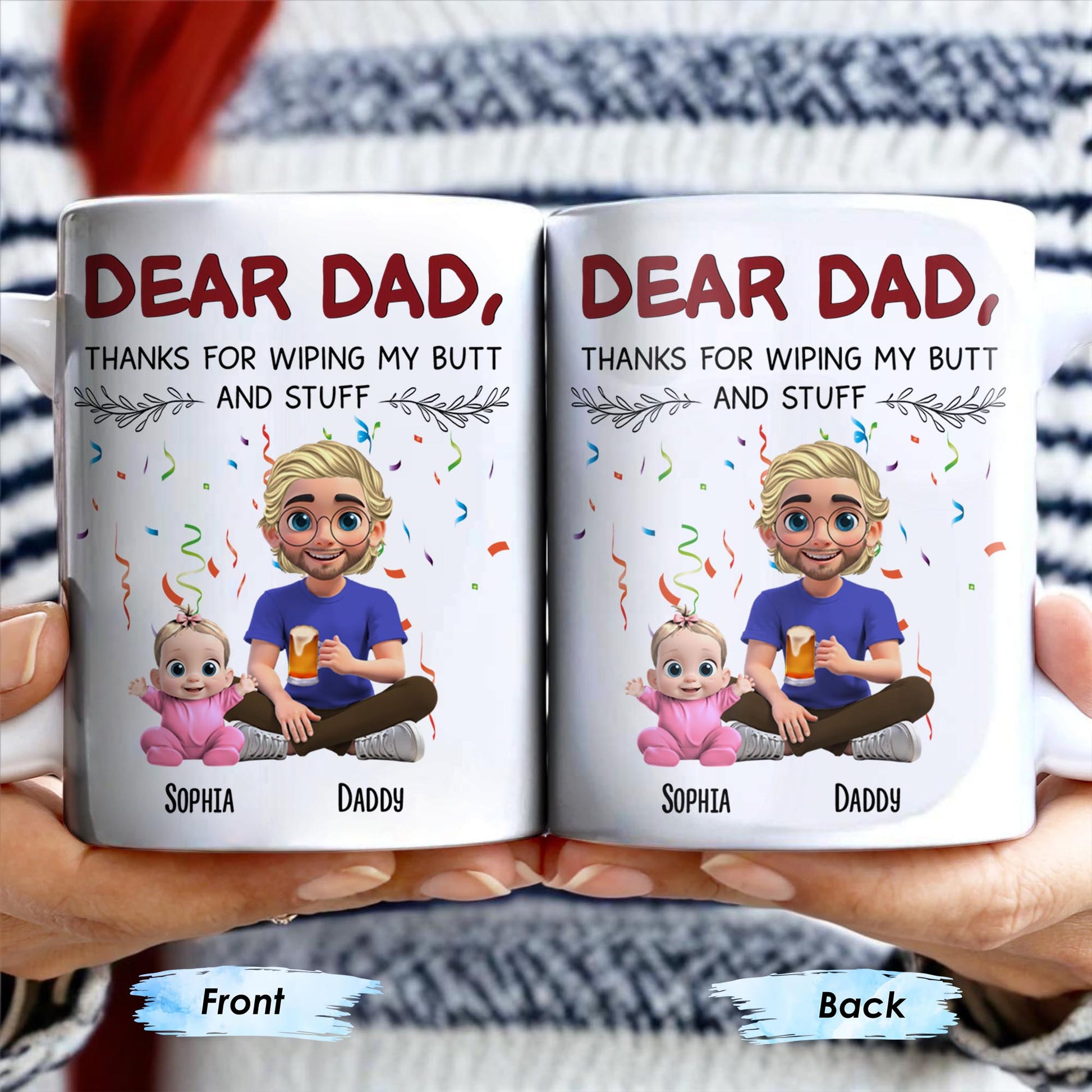 Dear Dad Thanks For Wiping My Butt And Stuff