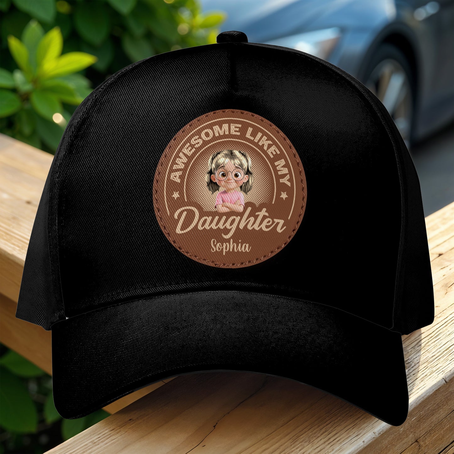 Awesome Like My Daughter, Cute Girl With Glasses