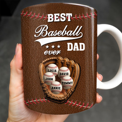 Best Baseball Dad Ever, Baseball and Glove