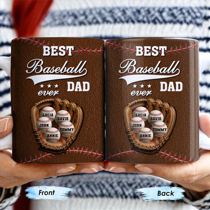 Best Baseball Dad Ever, Baseball and Glove