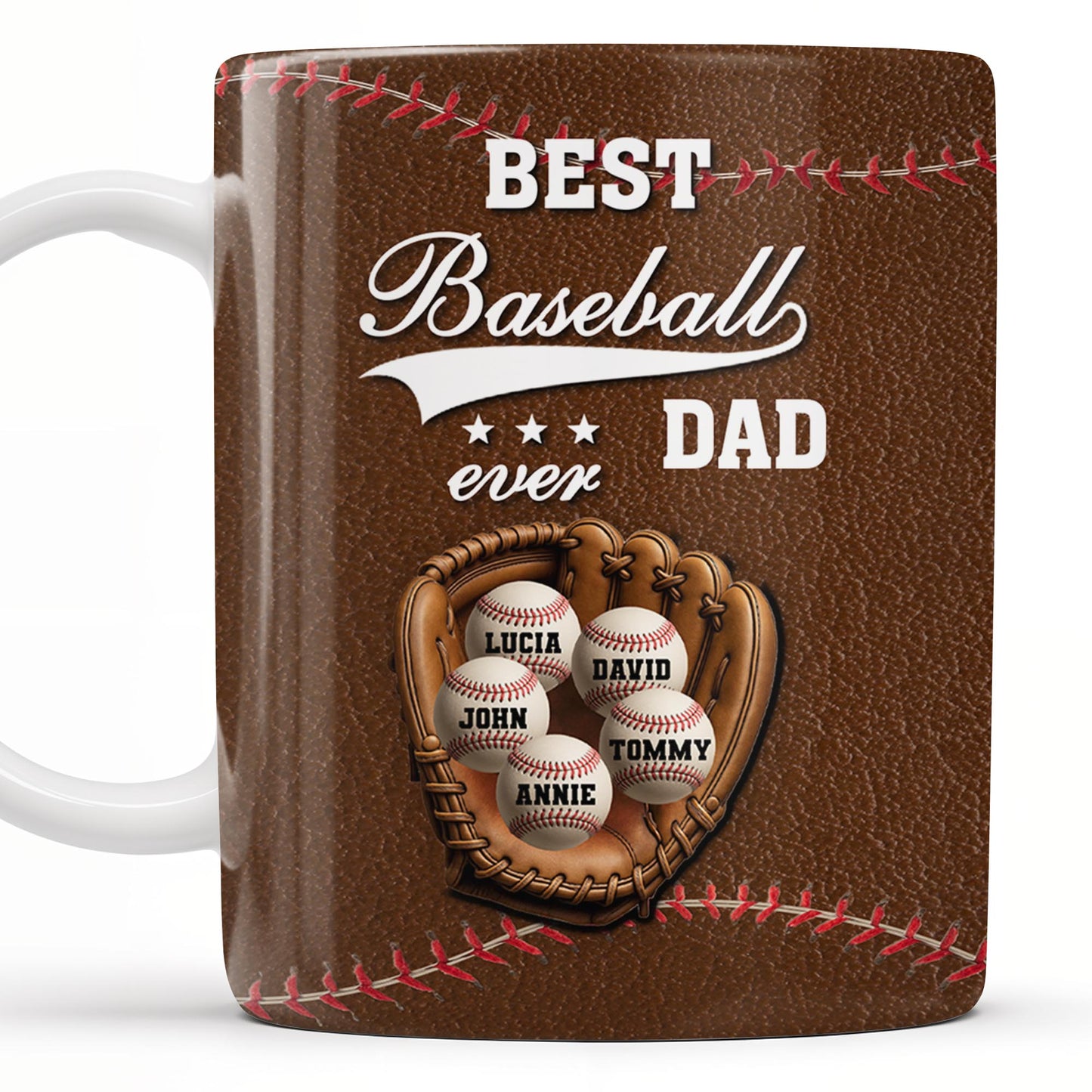 Best Baseball Dad Ever, Baseball and Glove