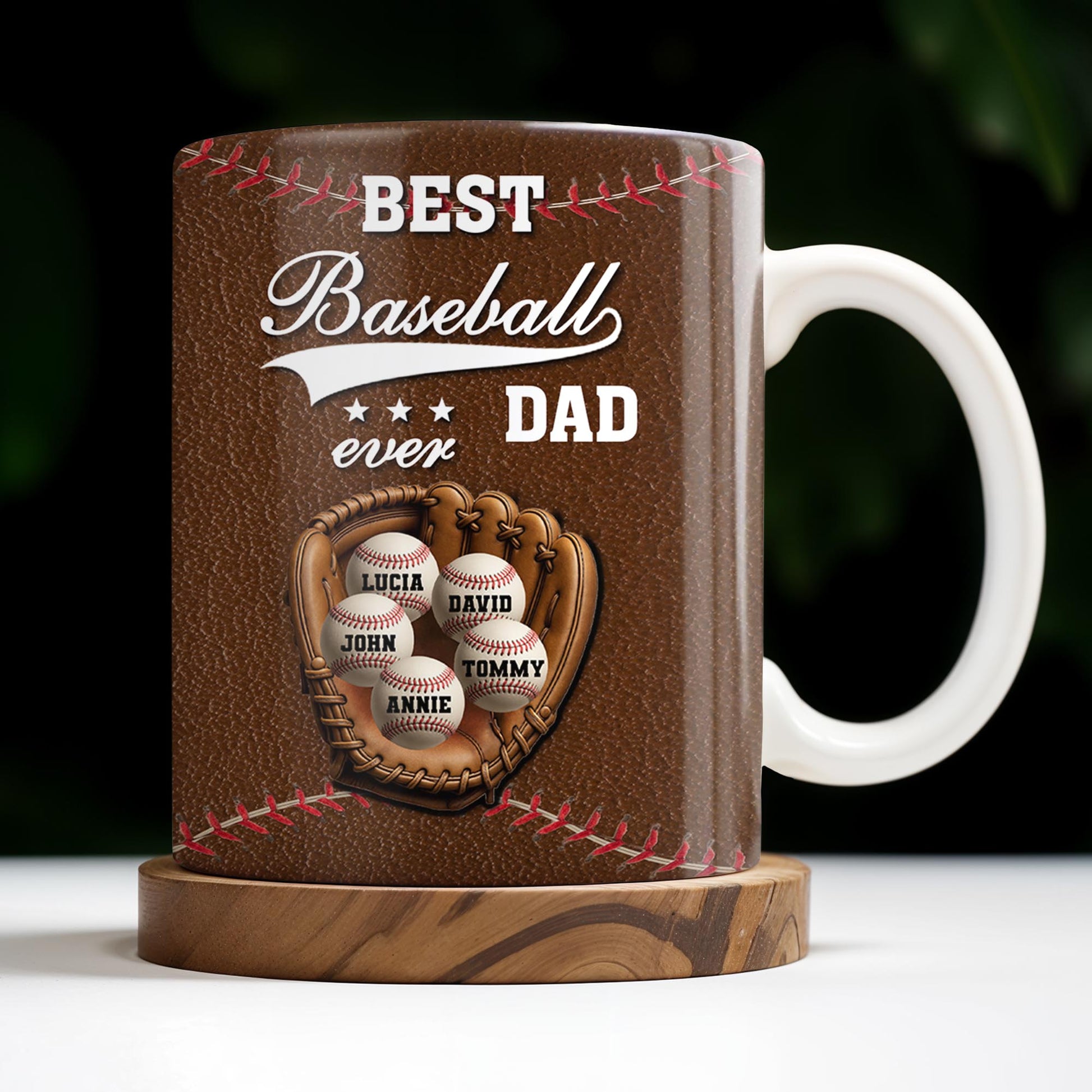 Best Baseball Dad Ever, Baseball and Glove