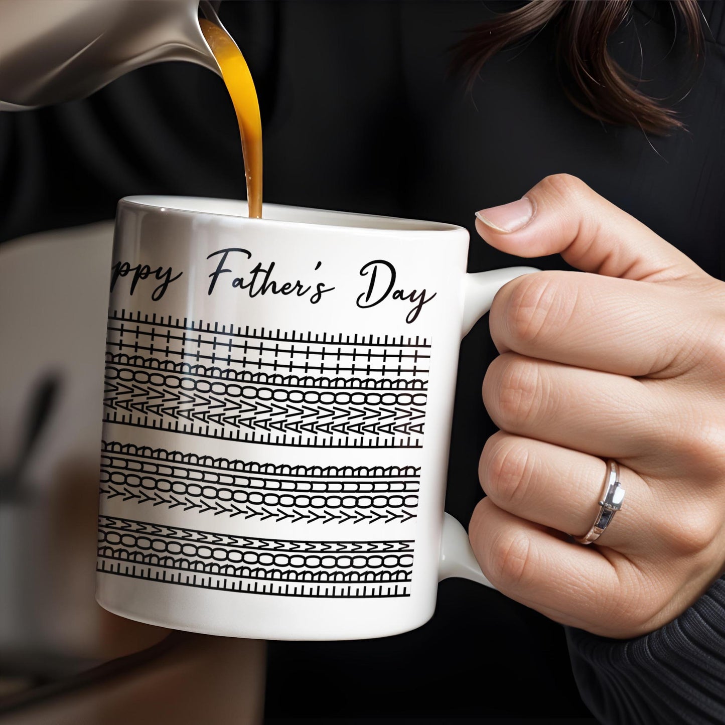 Happy Father's Day Geometric Patterns