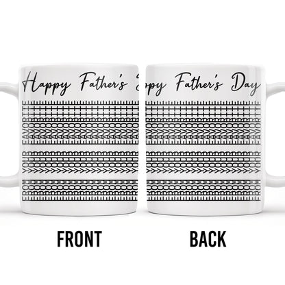 Happy Father's Day Geometric Patterns