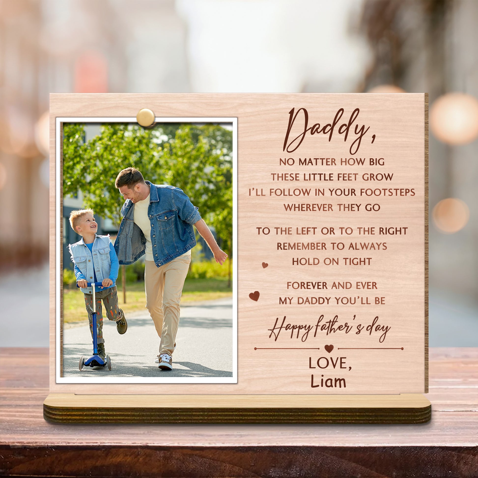 Forever And Ever My Daddy You'll Be, Daddy And Son Love